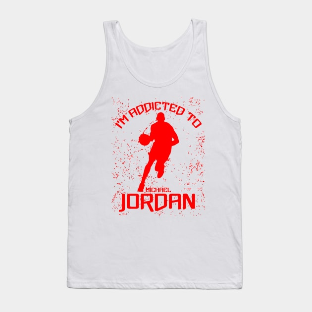 Michael Jordan Tank Top by radeckari25